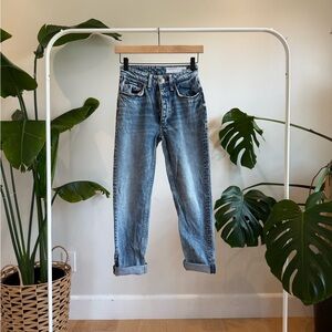 Rag & Bone Nina High Rise Ankle Cigarette Jeans